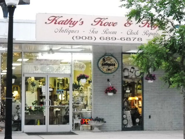 Kathy's Kove Antiques, Clock Repair and a Unique Tea Room